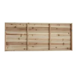 19" X 45" Ornate Pattern Print On Planked Wood Wall Sign Panel Blue - Gallery 57 -Home Decor Store GUEST a48bb58c c41a 451d b519 1003333a4fe6