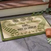 Geranium Floral Gardener's Welcome Doormat