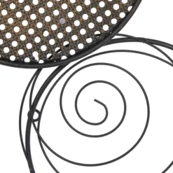 Metal Plate Wall Decor With Textured Pattern Black - Olivia & May -Home Decor Store GUEST a5f60251 7554 4766 90c8 07e638c8ad76