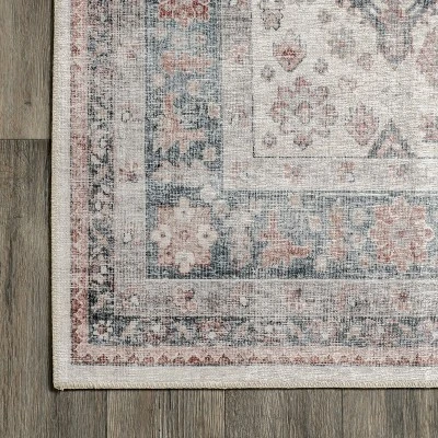 NuLOOM Bex Faded Stain-Resistant Machine Washable Area Rug 6 NuLOOM Bex Faded Stain-Resistant Machine Washable Area Rug - Image 4