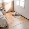 Costway 12 Tiles Wood Grain EVA Foam Floor Mats Interlocking W/Borders 24" Natural -Home Decor Store GUEST a791e063 cf72 4f66 aca6 f0d3ee644056