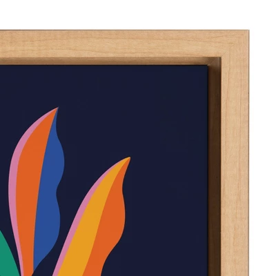 18" X 24" Sylvie Girl On Cheetah Framed Canvas Wall Art By Rachel Lee Natural - Kate And Laurel 4 18" X 24" Sylvie Girl On Cheetah Framed Canvas Wall Art By Rachel Lee Natural - Kate And Laurel - Image 2