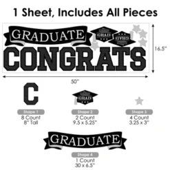 Big Dot Of Happiness Graduation Cheers Party Photo Backdrop - Wall Decals -Home Decor Store GUEST aa31ab5f 8cb5 45c5 b91f f601d9414358