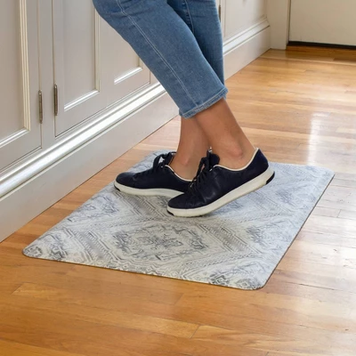 Harper Anti-Fatigue Comfort Long Floor Mat Gray - Brewster 3 Harper Anti-Fatigue Comfort Long Floor Mat Gray - Brewster