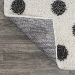 Pere Modern Charcoal Dot Shag Area Rug - JONATHAN Y 14 Pere Modern Charcoal Dot Shag Area Rug - JONATHAN Y -Home Decor Store GUEST ac56f128 5634 4966 9dd6 1ce8bf62660f
