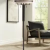 Franklin Iron Works Alamo Industrial Rustic Floor Lamp 62" Tall Bronze Metal Sheer Organza Outer Linen Fabric Inner Double Drum Shade For Living Room 1 Franklin Iron Works Alamo Industrial Rustic Floor Lamp 62" Tall Bronze Metal Sheer Organza Outer Linen Fabric Inner Double Drum Shade For Living Room -Home Decor Store GUEST af20ae12 cb32 4e02 b195 d9b749ecf96b