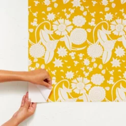 Idris Flower Wallpaper Pharaoh Gold - Opalhouse™ Designed With Jungalow™ 6 Idris Flower Wallpaper Pharaoh Gold - Opalhouse™ Designed With Jungalow™ -Home Decor Store GUEST afa3c2c7 d4a3 4da6 989a 5ea8e7d3bc25