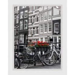 Amanti Art Blanco White Wood Picture Frame -Home Decor Store GUEST afb12798 61a0 428e a8ab 08140c91a655