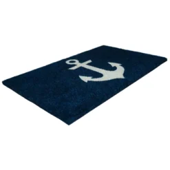 1'4" X 2'4" Anchor Nautical Indoor/Outdoor Coir Doormat Blue/White - Entryways 7 1'4" X 2'4" Anchor Nautical Indoor/Outdoor Coir Doormat Blue/White - Entryways -Home Decor Store GUEST b0f135ad 7b50 4daf 8148 9bf35e15ad1c