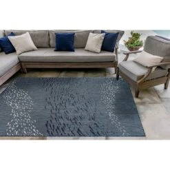 Liora Manne Carmel Indoor/Outdoor Rug Navy 13 Liora Manne Carmel Indoor/Outdoor Rug Navy -Home Decor Store GUEST b2116281 b644 46b7 9463 70357df023e2