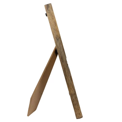 5X7 Inch Brass Metal Strap Picture Frame With Wood, MDF & Glass By Foreside Home & Garden 5 5X7 Inch Brass Metal Strap Picture Frame With Wood, MDF & Glass By Foreside Home & Garden - Image 3