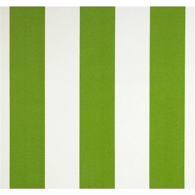 Set Of 2 12" X 18" Outdoor Throw Pillows Cabana Green/White - Jordan Manufacturing 3 Set Of 2 12" X 18" Outdoor Throw Pillows Cabana Green/White - Jordan Manufacturing