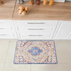 World Rug Gallery Distressed Bohemian Vintage Anti-fatigue Standing Mat -Home Decor Store GUEST b9f91eba 3fba 42e6 879a 0925ab4682b2