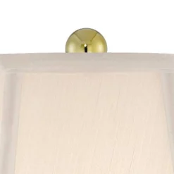 Regency Hill Traditional Table Lamp 26.5" High Cut Glass Urn Brass White Cream Bell Shade For Living Room Family Bedroom Bedside Nightstand 9 Regency Hill Traditional Table Lamp 26.5" High Cut Glass Urn Brass White Cream Bell Shade For Living Room Family Bedroom Bedside Nightstand -Home Decor Store GUEST ba16ea51 dab7 479f a9e0 de3d1cdabff8