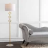 61.5" Metal Diamante Modern Gilt Floor Lamp (Includes LED Light Bulb) Gold - JONATHAN Y 1 61.5" Metal Diamante Modern Gilt Floor Lamp (Includes LED Light Bulb) Gold - JONATHAN Y -Home Decor Store GUEST bab0f096 ab17 43c7 8d7f e30c949c9d50