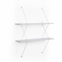 38.5" X 31.5" Two-Tier Wire Bracket Shelves - Danya B. -Home Decor Store GUEST bb2e23e7 ce59 46ba a3ba 634686f8818a
