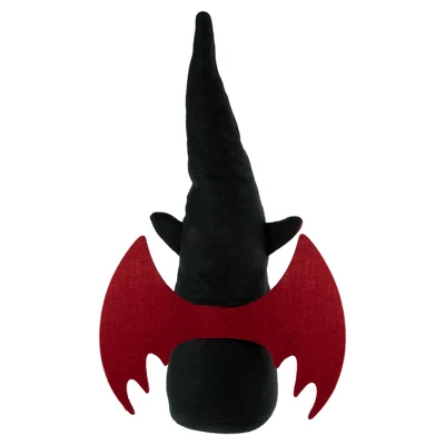 Northlight 17" Black And Red Halloween Boy Gnome With Bat Wings 5 Northlight 17" Black And Red Halloween Boy Gnome With Bat Wings - Image 3