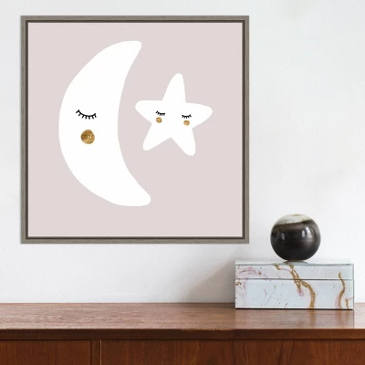 16" X 16" Nap Time I By Victoria Barnes Framed Canvas Wall Art Gray Wash - Amanti Art 6 16" X 16" Nap Time I By Victoria Barnes Framed Canvas Wall Art Gray Wash - Amanti Art - Image 4