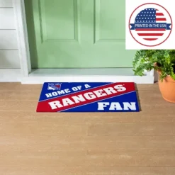 Evergreen New York Rangers Team Turf Mat- 28 X 16 Inches Indoor Outdoor Doormat -Home Decor Store GUEST c314a005 7098 4697 806a e44a9e0e7f07