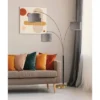 3 Arm Bergen Arc Lamp Black - Adesso