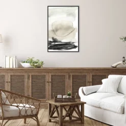 23" X 33" Horizon Triptych II By Jennifer Goldberger Framed Canvas Wall Art Print Black - Amanti Art 8 23" X 33" Horizon Triptych II By Jennifer Goldberger Framed Canvas Wall Art Print Black - Amanti Art -Home Decor Store GUEST c5788dfc 19f9 43a9 9d30 24d019ab3e4b