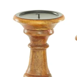 Set Of 3 Rustic Pillar Candle Holder - Olivia & May 25 Set Of 3 Rustic Pillar Candle Holder - Olivia & May -Home Decor Store GUEST c5ece8bc 7435 4c0c aa3f 48968cb8e5ec
