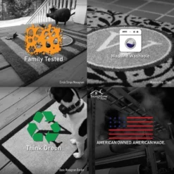 2'x3' ColorStar Sketch Plaid Door Mat White - Bungalow Flooring 13 2'x3' ColorStar Sketch Plaid Door Mat White - Bungalow Flooring -Home Decor Store GUEST c6b6a7a9 4eb4 46e4 adb5 94b131214201