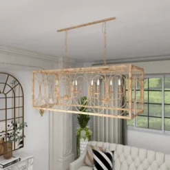 Vintage Metal Chandelier Gold - Olivia & May -Home Decor Store GUEST c7fdbdbb 751f 4255 887d 1afc85757c9e