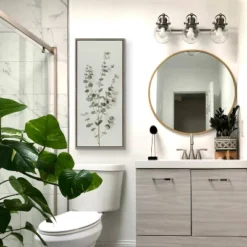 18" X 40" Sylvie Eucalyptus Botanical I By The Creative Bunch Studio Framed Wall Canvas Gray - Kate & Laurel All Things Decor 11 18" X 40" Sylvie Eucalyptus Botanical I By The Creative Bunch Studio Framed Wall Canvas Gray - Kate & Laurel All Things Decor -Home Decor Store GUEST cac33847 a098 4a2f bd01 b513c1f2c5fc