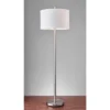Boulevard Floor Lamp Silver/White - Adesso 2 Boulevard Floor Lamp Silver/White - Adesso -Home Decor Store GUEST ce1cf24c 13ac 4321 a123 f6ff05d0a6a1