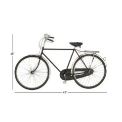 Modern Metal Bike Wall Decor With Seat And Handles Black - Olivia & May 7 Modern Metal Bike Wall Decor With Seat And Handles Black - Olivia & May -Home Decor Store GUEST ce2aa80b b593 4468 b4a4 3bd99baa919e