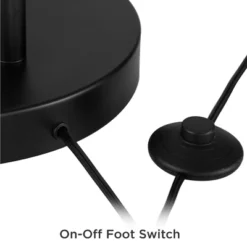 360 Lighting Cora Modern Arc Floor Lamp Standing 72" Tall Black Metal White Linen Drum Shade Decor For Living Room Reading Bedroom Office House Home 13 360 Lighting Cora Modern Arc Floor Lamp Standing 72" Tall Black Metal White Linen Drum Shade Decor For Living Room Reading Bedroom Office House Home -Home Decor Store GUEST cea4d015 b2bf 4158 b20c 2d07d1b2a84f