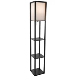 Hastings Home Floor Lamp – Etagere Style Standing Light With 3 Tiers Of Storage Shelving, Black 13 Hastings Home Floor Lamp – Etagere Style Standing Light With 3 Tiers Of Storage Shelving, Black -Home Decor Store GUEST cfb27258 6b95 4025 99b1 922d70a48d94