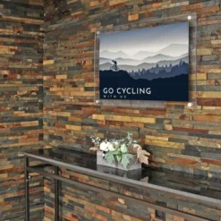 Azar Displays Floating Acrylic Wall Frame With Silver Stand Off Caps: 17" X 22" Graphic Size, Overall Frame Size: 21" X 26" 14 Azar Displays Floating Acrylic Wall Frame With Silver Stand Off Caps: 17" X 22" Graphic Size, Overall Frame Size: 21" X 26" -Home Decor Store GUEST d09e1f9c 7b5a 414d b41c 367aa5b64d0b