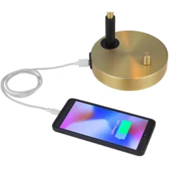 Possini Euro Design Possini Euro Kinzie Desk Lamp With Power Outlet And USB Ports Warm Gold 12 Possini Euro Design Possini Euro Kinzie Desk Lamp With Power Outlet And USB Ports Warm Gold -Home Decor Store GUEST d308751e 6065 4a55 8e77 aec5e9db9069