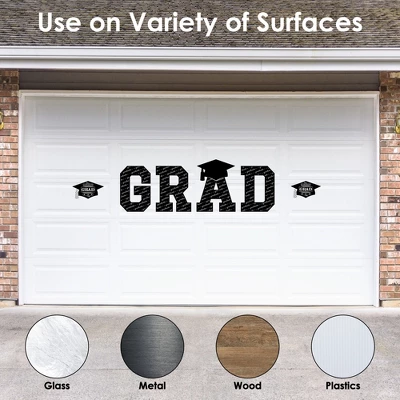 Big Dot Of Happiness Graduation Cheers Party Decor - Vinyl Wall Decals - Grad 4 Big Dot Of Happiness Graduation Cheers Party Decor - Vinyl Wall Decals - Grad - Image 2