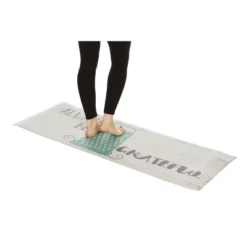 20"x55" Oversized Cushioned Anti-Fatigue Kitchen Runner Mat Always Be Grateful - J&V Textiles