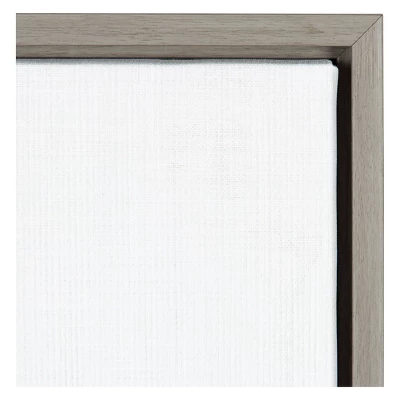 18" X 24" Sylvie Young Pig Framed Canvas Wall Art By Amy Peterson Gray - Kate And Laurel 4 18" X 24" Sylvie Young Pig Framed Canvas Wall Art By Amy Peterson Gray - Kate And Laurel - Image 2