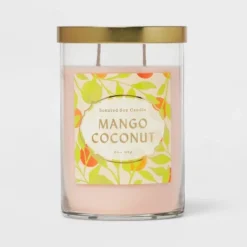Glass Jar Mango Coconut Candle - Opalhouse™ -Home Decor Store GUEST d5df7935 c4d2 412c 8399 c3cca94db9a0