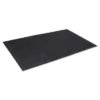 3'x5' Rectangle Solid Floor Mat Black - Crown 1 3'x5' Rectangle Solid Floor Mat Black - Crown -Home Decor Store GUEST d651fcc9 0c98 4108 92f6 29b088566bea