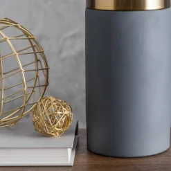 NuLOOM Wilmot 24" Iron Table Lamp Lighting - Brass 24" H X 15.5" W X 15.5" D -Home Decor Store GUEST d7e3fc8a d2bb 448f a629 ccfe093cf222