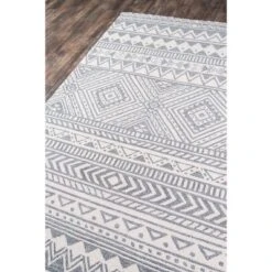 2'x3' Mallorca Alistar Accent Rug Gray - Momeni