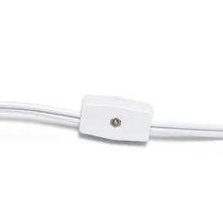 14.17" Traditional Ceramic Texture Thumbprint Tear Drop Table Desk Lamp With Tapered White Shade White - Creekwood Home -Home Decor Store GUEST d8f87b41 2d90 43e2 a0d8 d8db3bc07f49