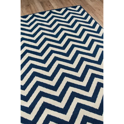 2'3"x4'6" Baja Addax Accent Rug Navy - Momeni 3 2'3"x4'6" Baja Addax Accent Rug Navy - Momeni