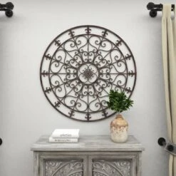 Metal Fleur De Lis Scrollwork And Wall Decor Black - Olivia & May 26 Metal Fleur De Lis Scrollwork And Wall Decor Black - Olivia & May -Home Decor Store GUEST dd7a551e 4347 40f7 8fa6 81997655afc2