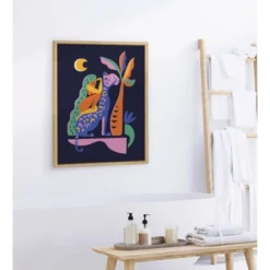 18" X 24" Sylvie Girl On Cheetah Framed Canvas Wall Art By Rachel Lee Natural - Kate And Laurel 10 18" X 24" Sylvie Girl On Cheetah Framed Canvas Wall Art By Rachel Lee Natural - Kate And Laurel -Home Decor Store GUEST dd8558c7 b6f8 4967 8288 df275e4fb53e