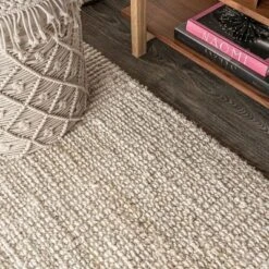 Hiro Hand Woven Chunky Jute Area Rug - JONATHAN Y 14 Hiro Hand Woven Chunky Jute Area Rug - JONATHAN Y -Home Decor Store GUEST dddbcc01 c76f 40fa a03e 362429622471