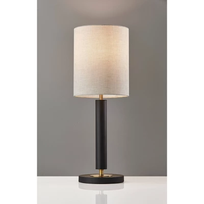 Hollywood Table Lamp Black/Brass - Adesso 4 Hollywood Table Lamp Black/Brass - Adesso - Image 2
