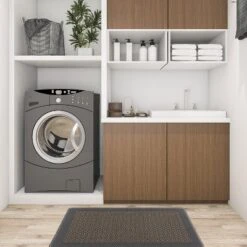 World Rug Gallery Geometric Textline Anti-Fatigue Standing Mat -Home Decor Store GUEST de35db41 d856 49b7 a0af f41bc9ee0235