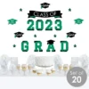 Big Dot Of Happiness Green Class Of 2023 Graduation Party Wall Decals Set Of 20 -Home Decor Store GUEST de8ae059 db75 4d95 a108 120d7a98509e